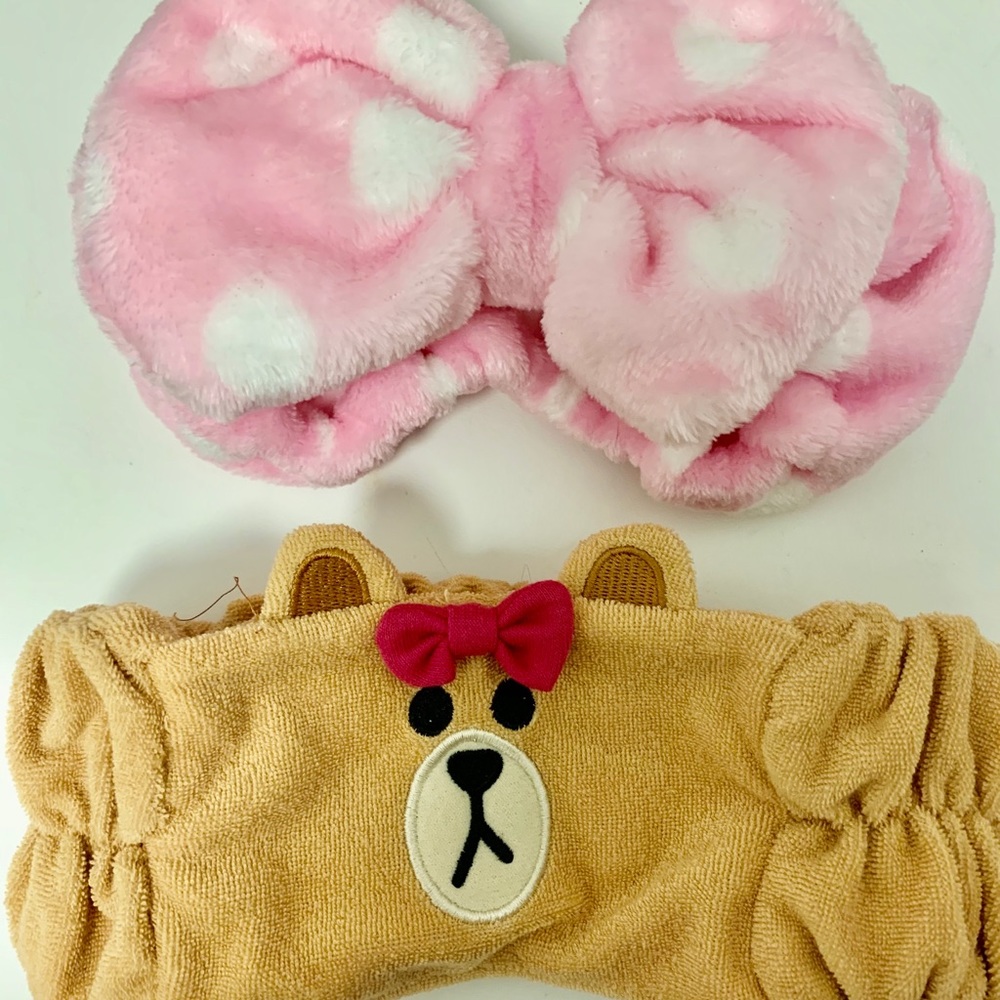 Line Friends cosmetic/shower/makeup hair band